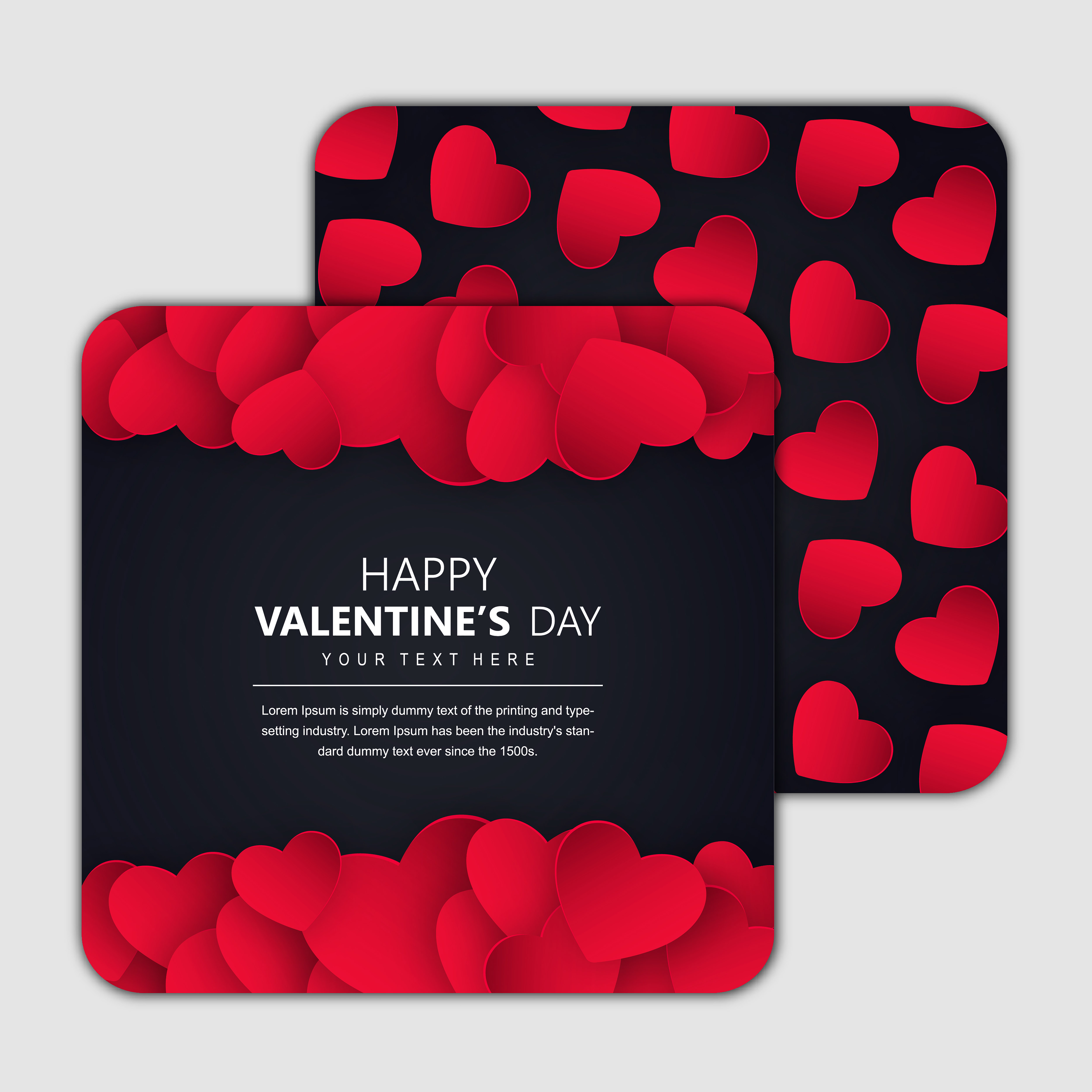 alla hjärtans dag-kort